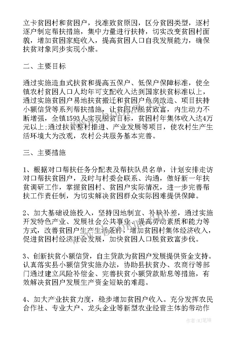 精准扶贫外宣工作计划书(模板6篇)