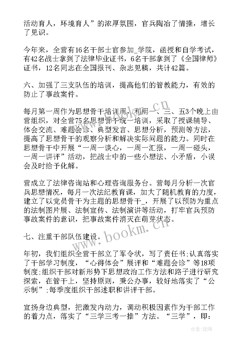 最新年终工作总班结部队 部队年终工作总结(大全5篇)