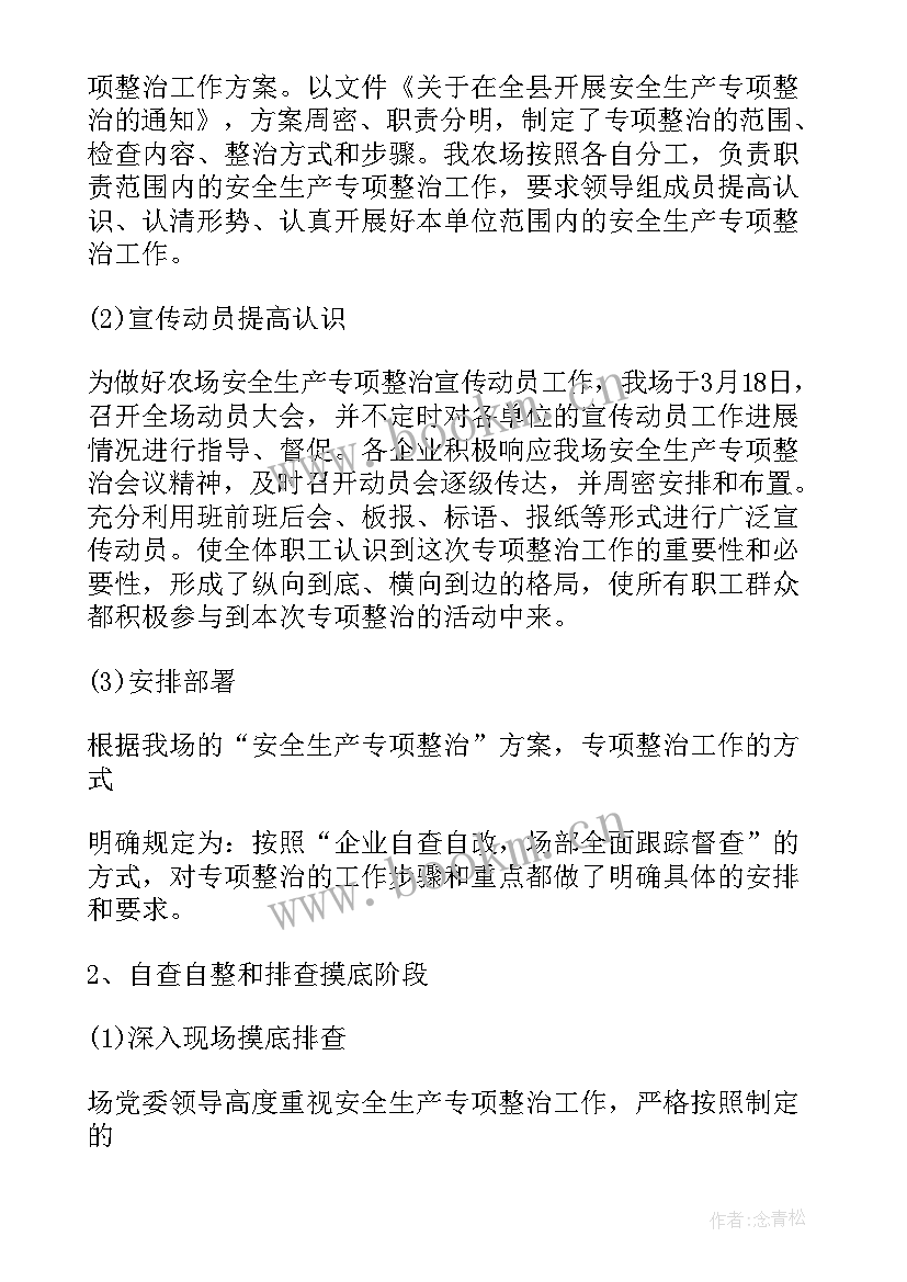 2023年开展专项整治活动工作总结 专项整治工作总结(大全8篇)