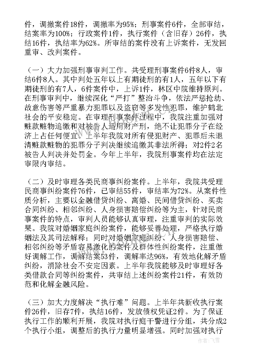 最新基层法院亮点工作总结报告 基层法院财务工作总结(汇总5篇)