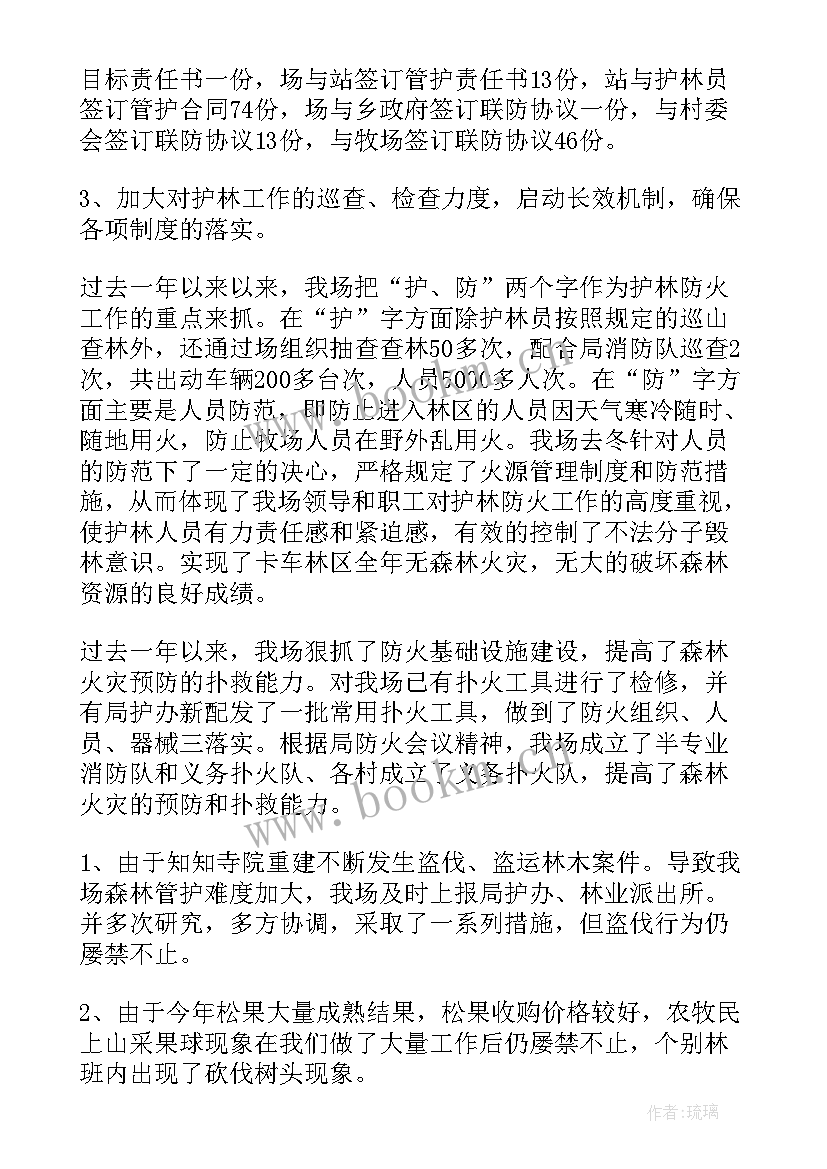 2023年石头乡护林防火工作总结(大全5篇)