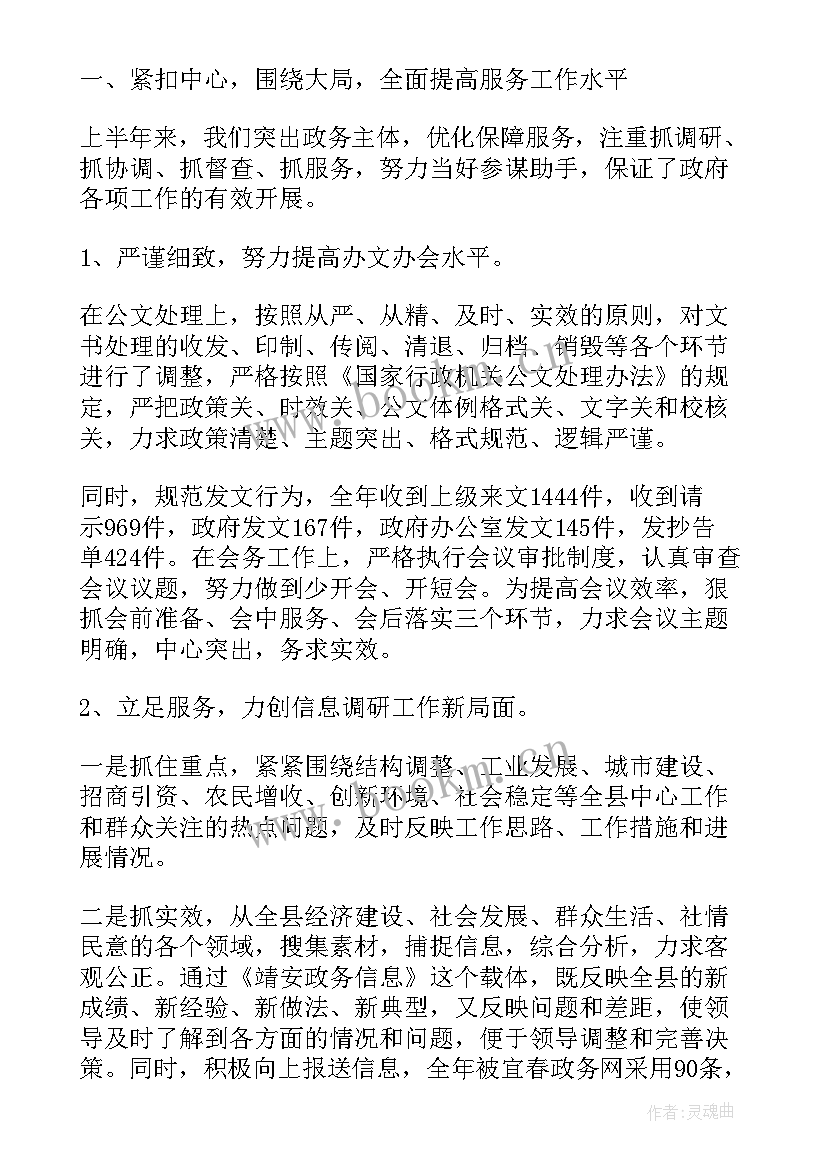 最新政府部门工作总结报告(模板5篇)