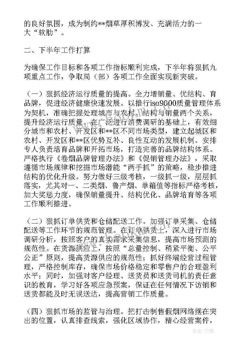 2023年碧桂园年度总结 营销人员上半年工作总结(通用8篇)