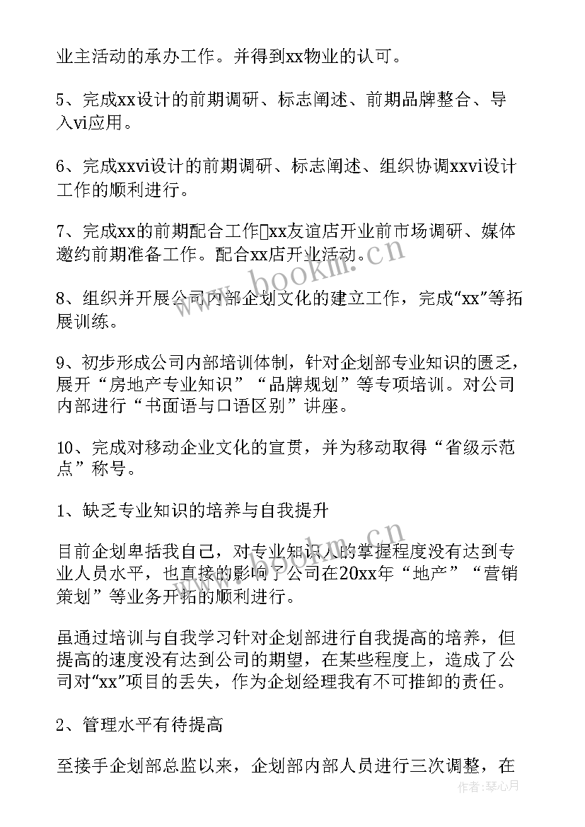 项目开发总监岗位职责 项目总监年终个人工作总结(汇总5篇)