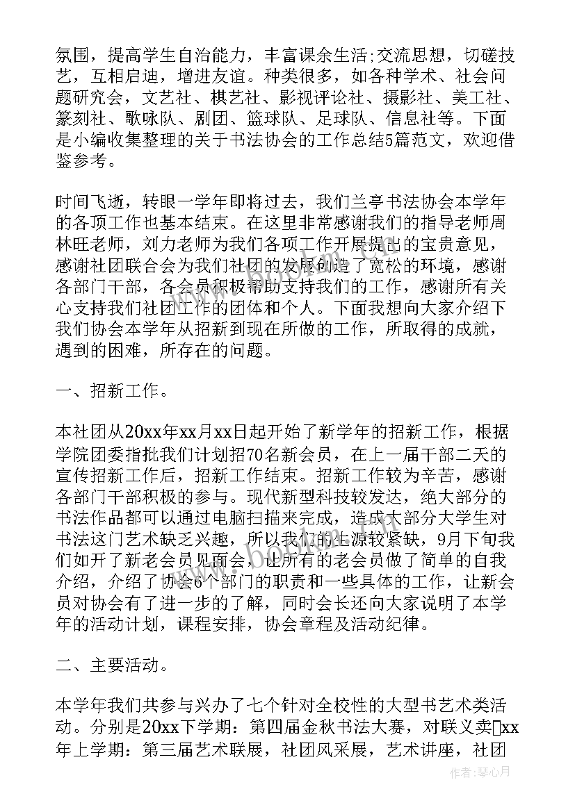 律师协会工作总结(精选5篇)