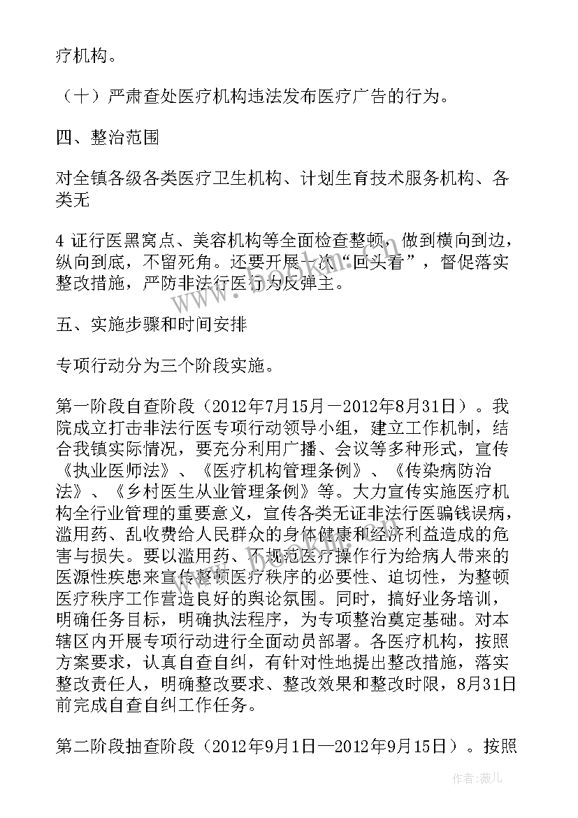 打击非法行医活动总结 打击非法行医工作总结(模板5篇)