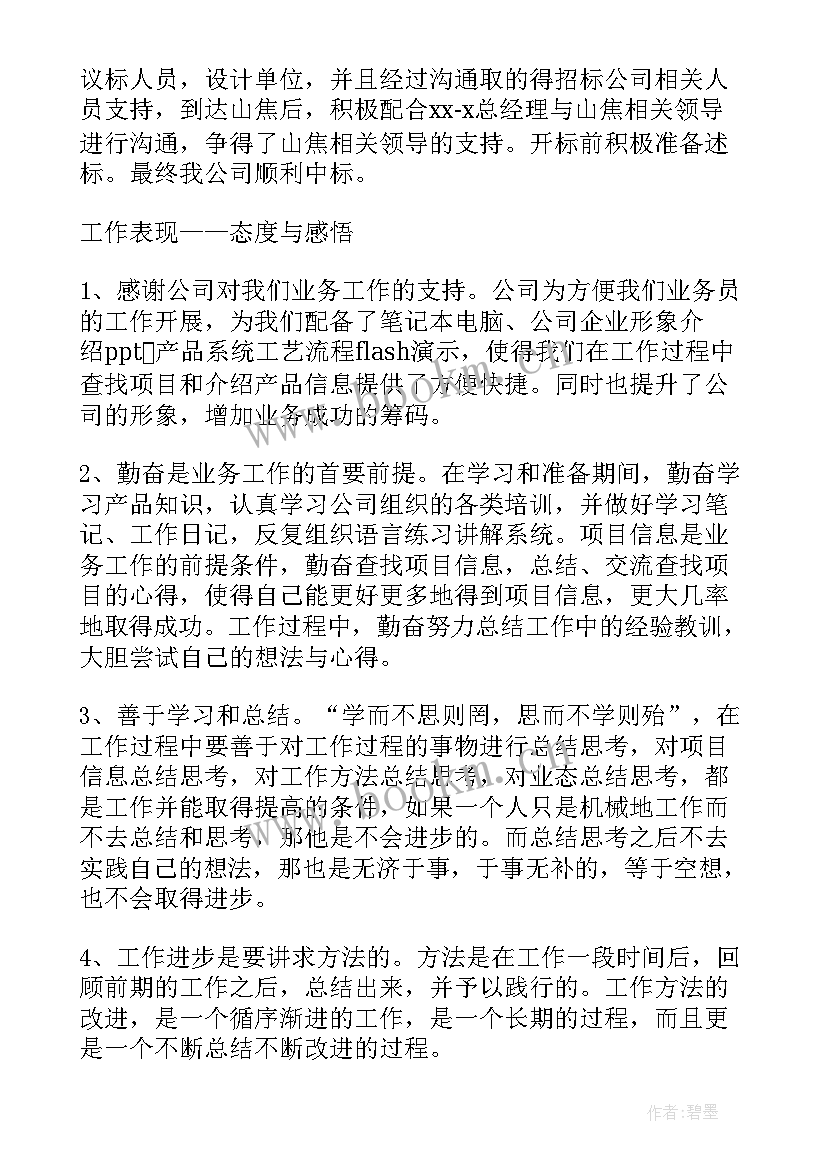 业务员年终工作总结与计划(精选10篇)