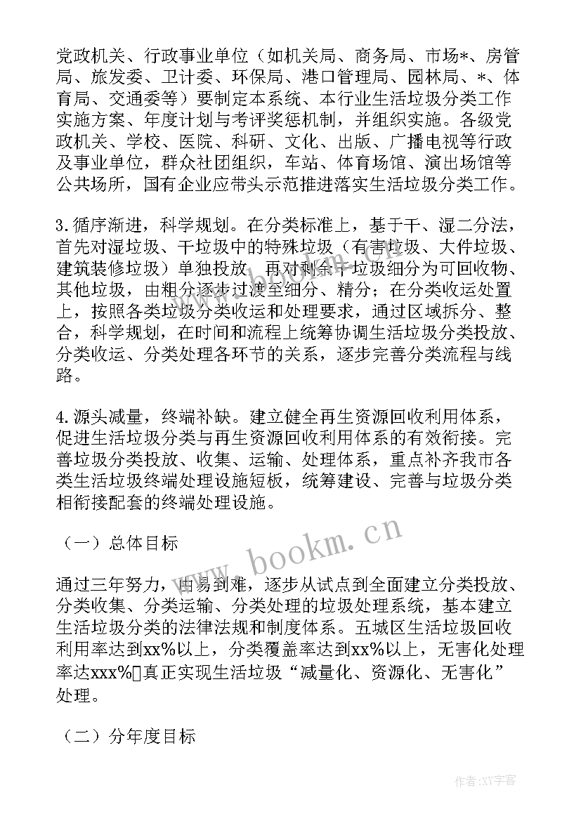 垃圾分类工作总结共 垃圾分类安全工作总结(实用6篇)