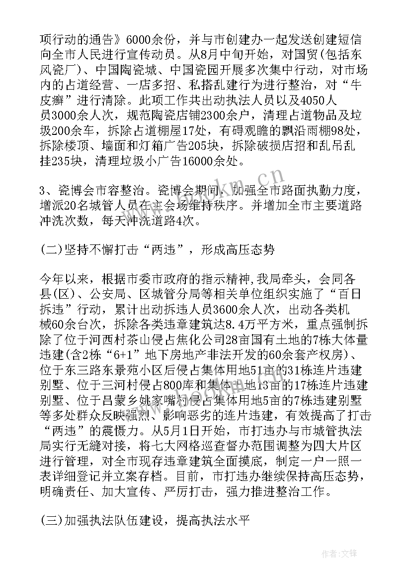 城管副队长年终总结 城管年度工作总结(优秀7篇)