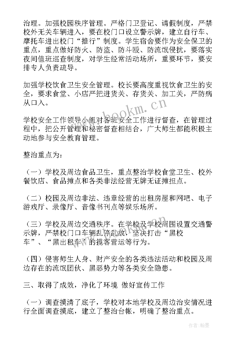 社区环境整治工作开展情况 环境整治工作总结(实用6篇)