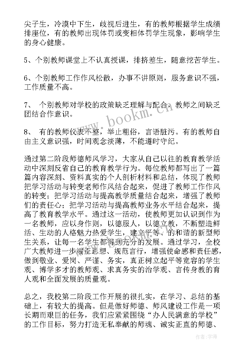 最新师德评选参与及获奖情况 师德工作总结(大全6篇)