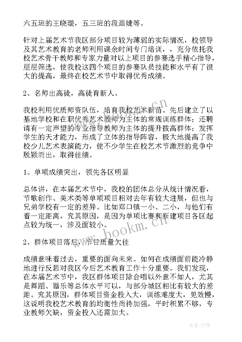 最新艺术馆工作总结 小学艺术工作总结(优秀8篇)