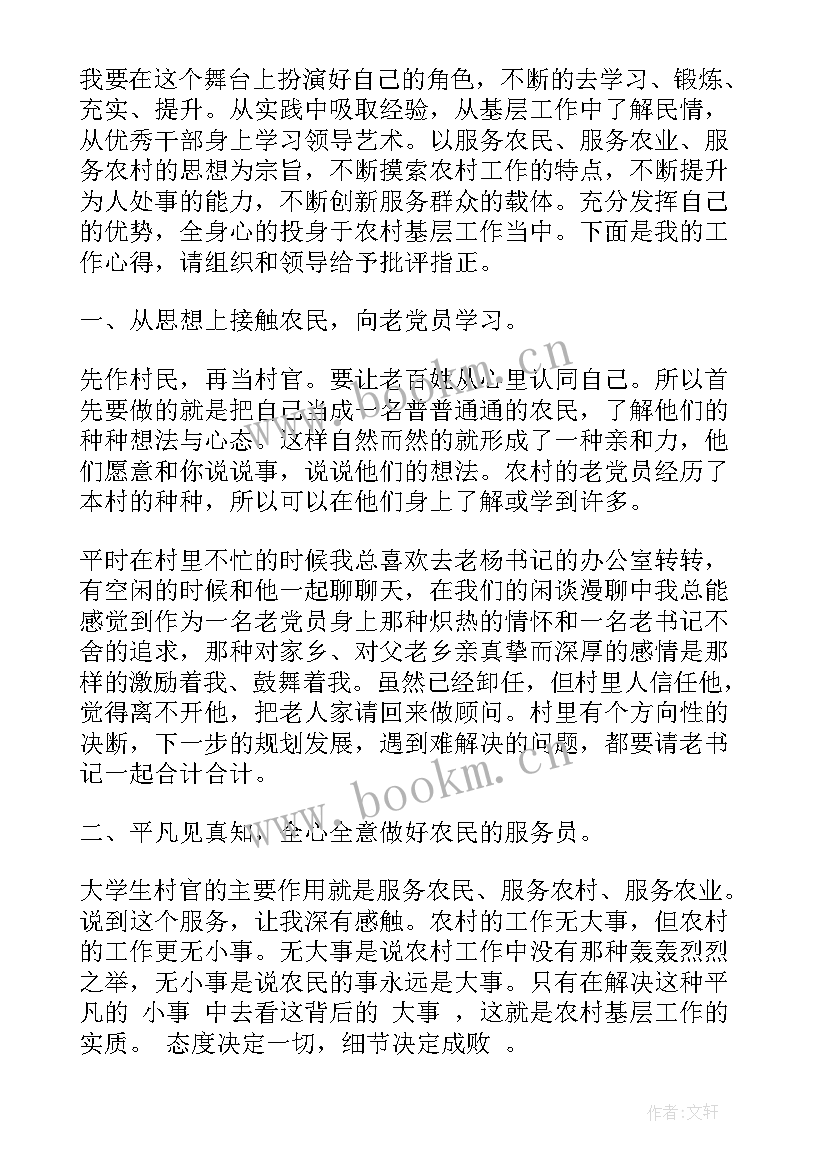 村干部三年总结报告(模板6篇)