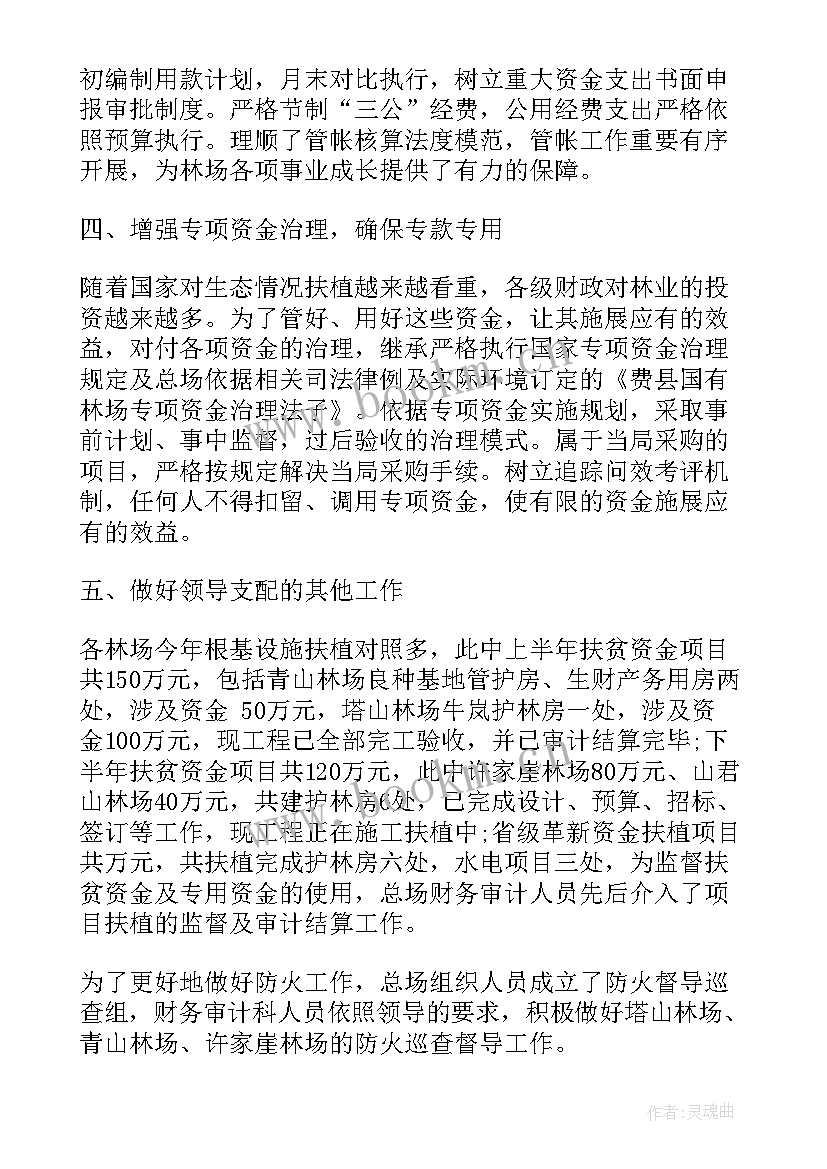 2023年林场年度工作总结和下步计划 林场计财股工作计划(优秀10篇)