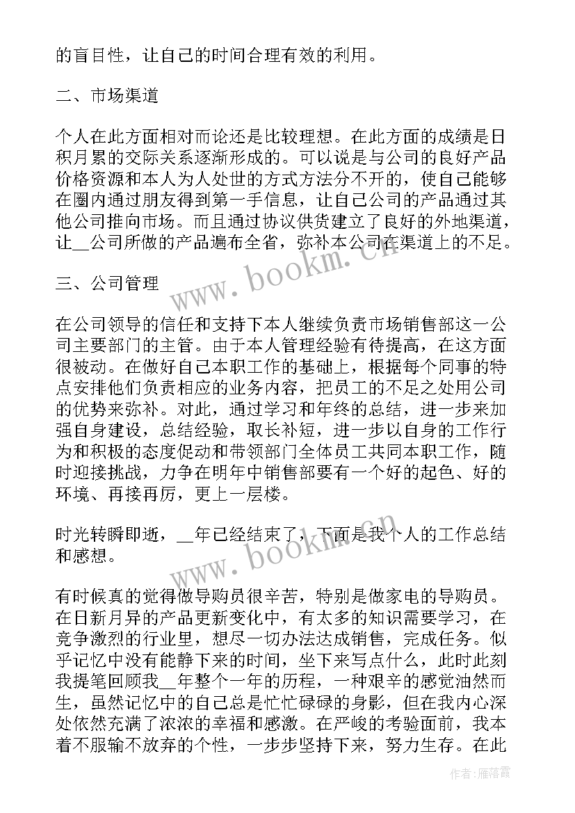 2023年电器工作计划 电器销售个人工作总结(模板10篇)