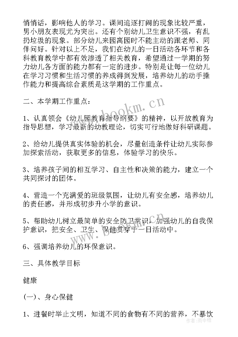 大班家访工作计划下学期 大班教学工作计划表(实用6篇)