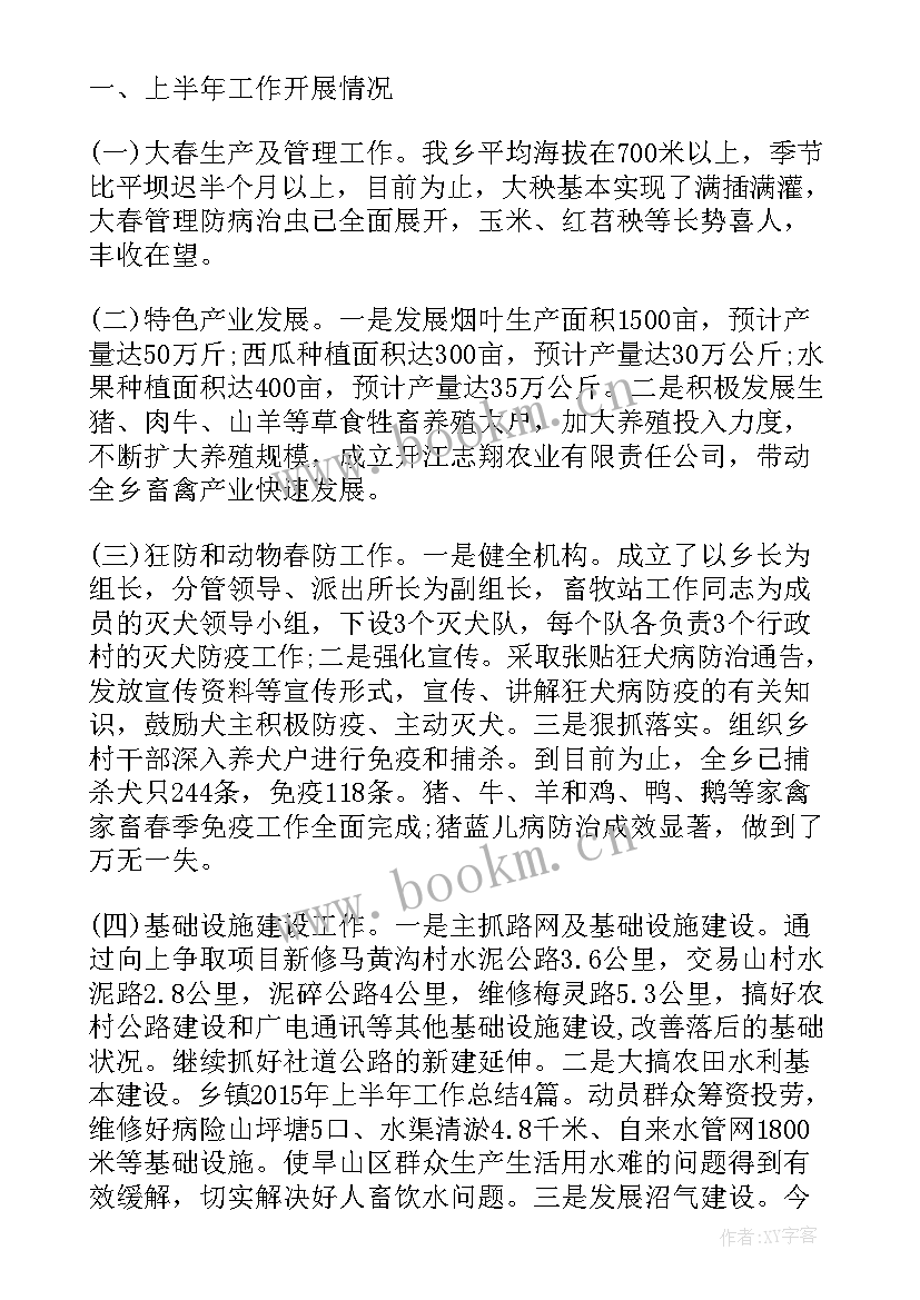 2023年河长制半年工作总结(优质7篇)