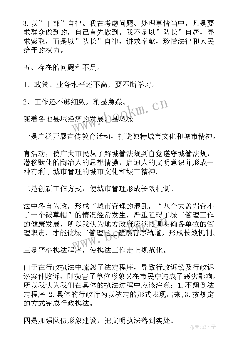 2023年城管执法大队审计工作总结报告 城管大队工作总结(实用5篇)