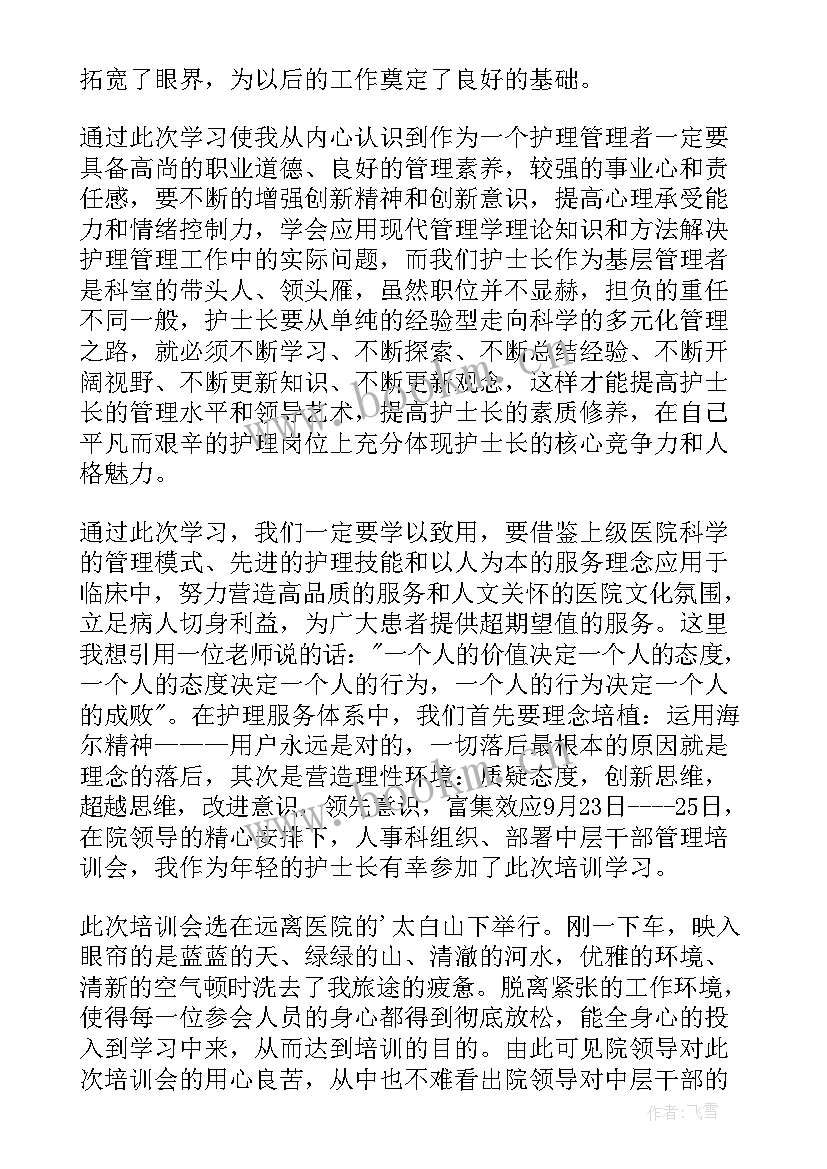 最新护士培训工作总结个人(精选7篇)