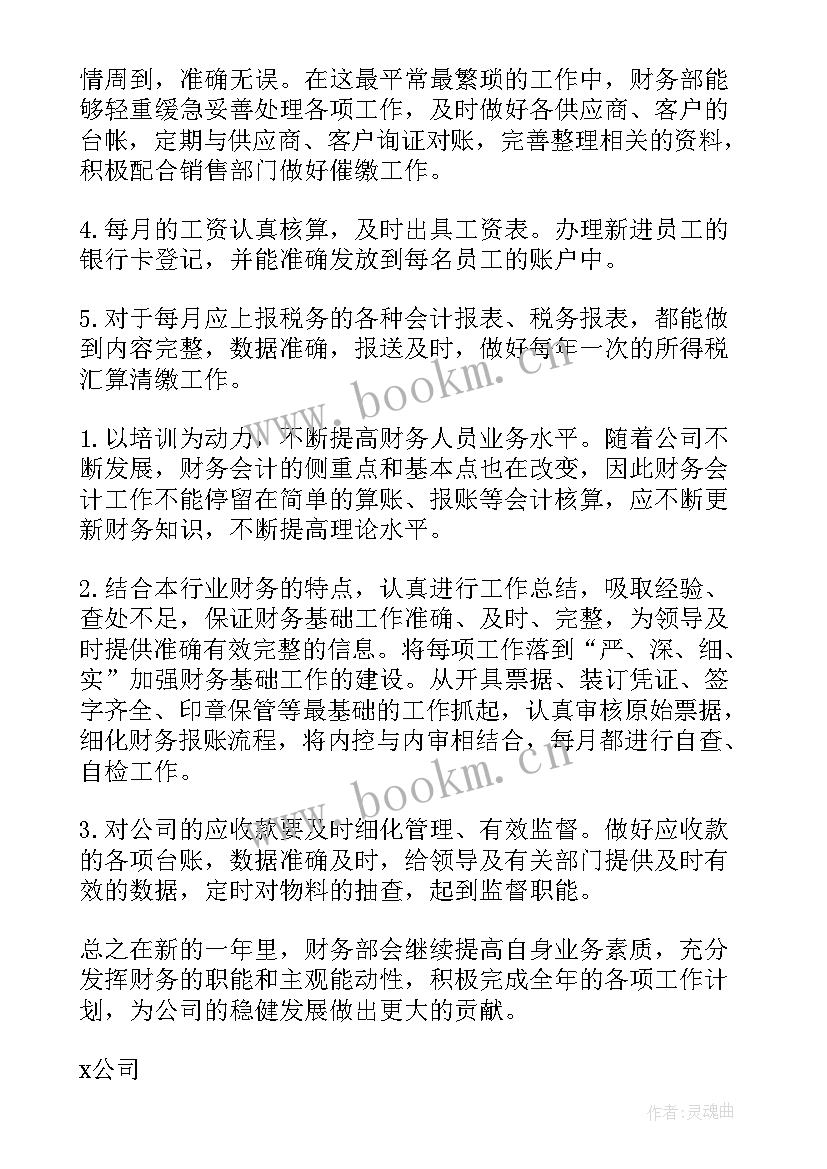 2023年财务个人工作总结 财务工作总结(模板7篇)