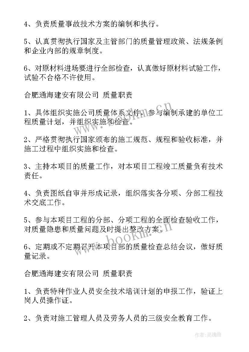 2023年项目质量工作总结(汇总5篇)