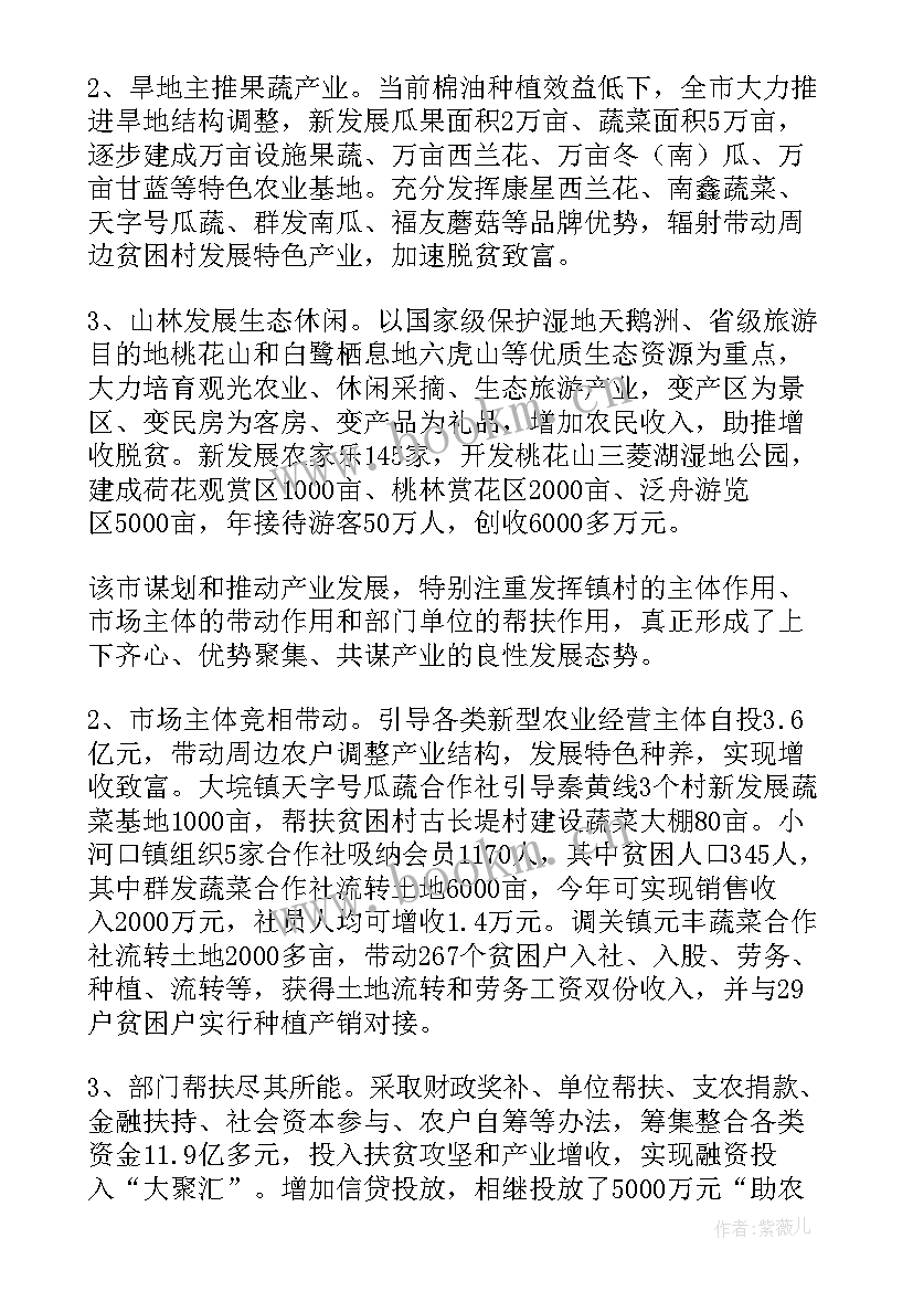 最新工美产业工作总结 产业双帮工作总结(模板6篇)