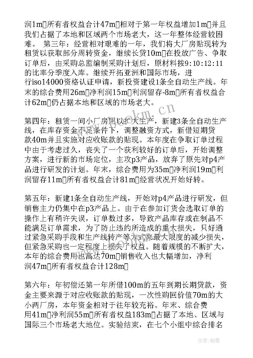 2023年沙盘社团活动总结(通用6篇)