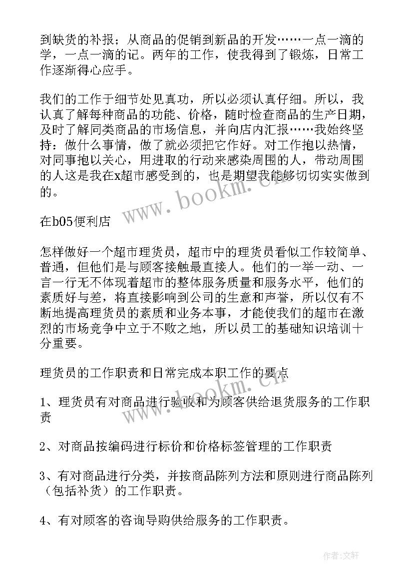 超市工作总结报告(精选5篇)