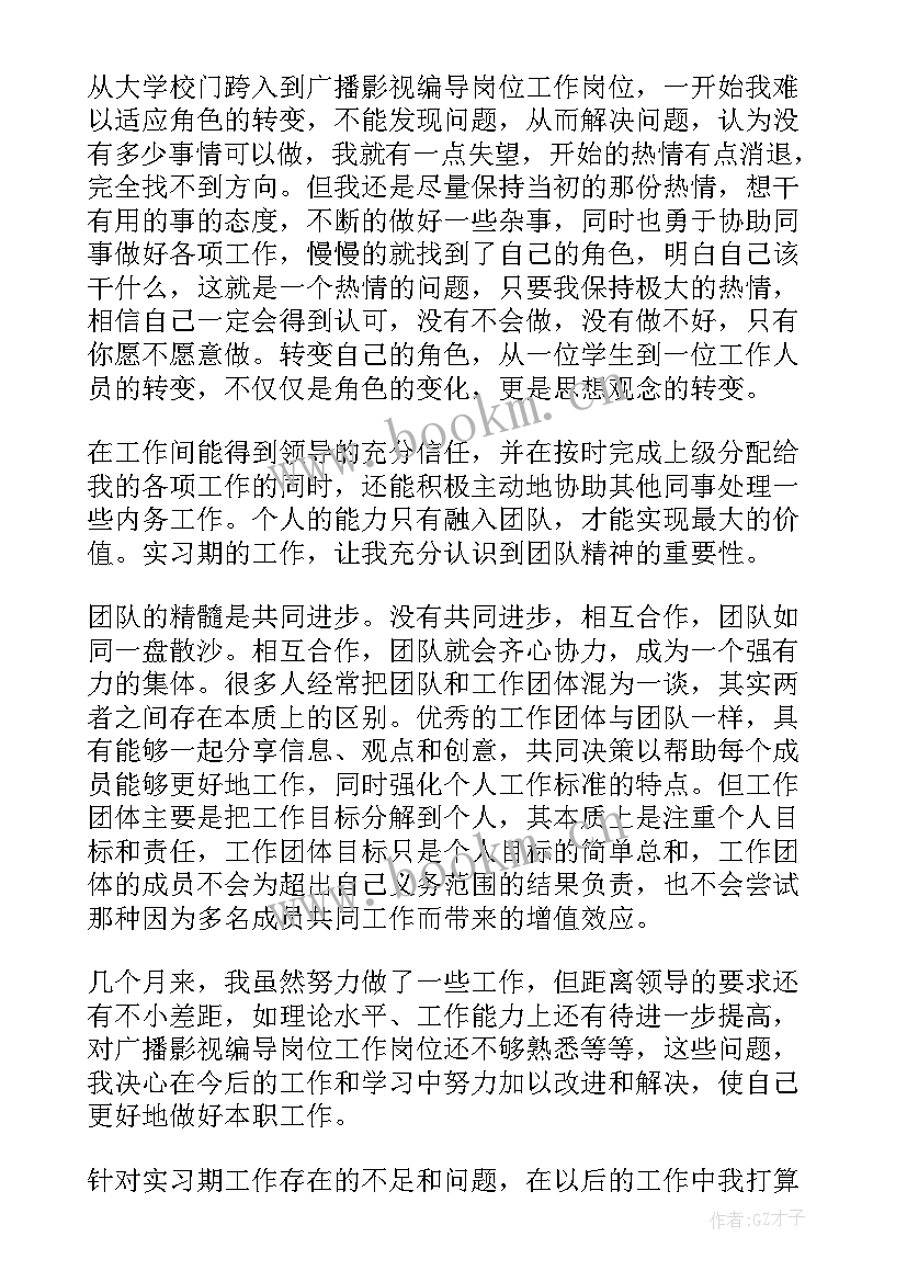 2023年编导年度工作总结 编导自荐信(精选10篇)