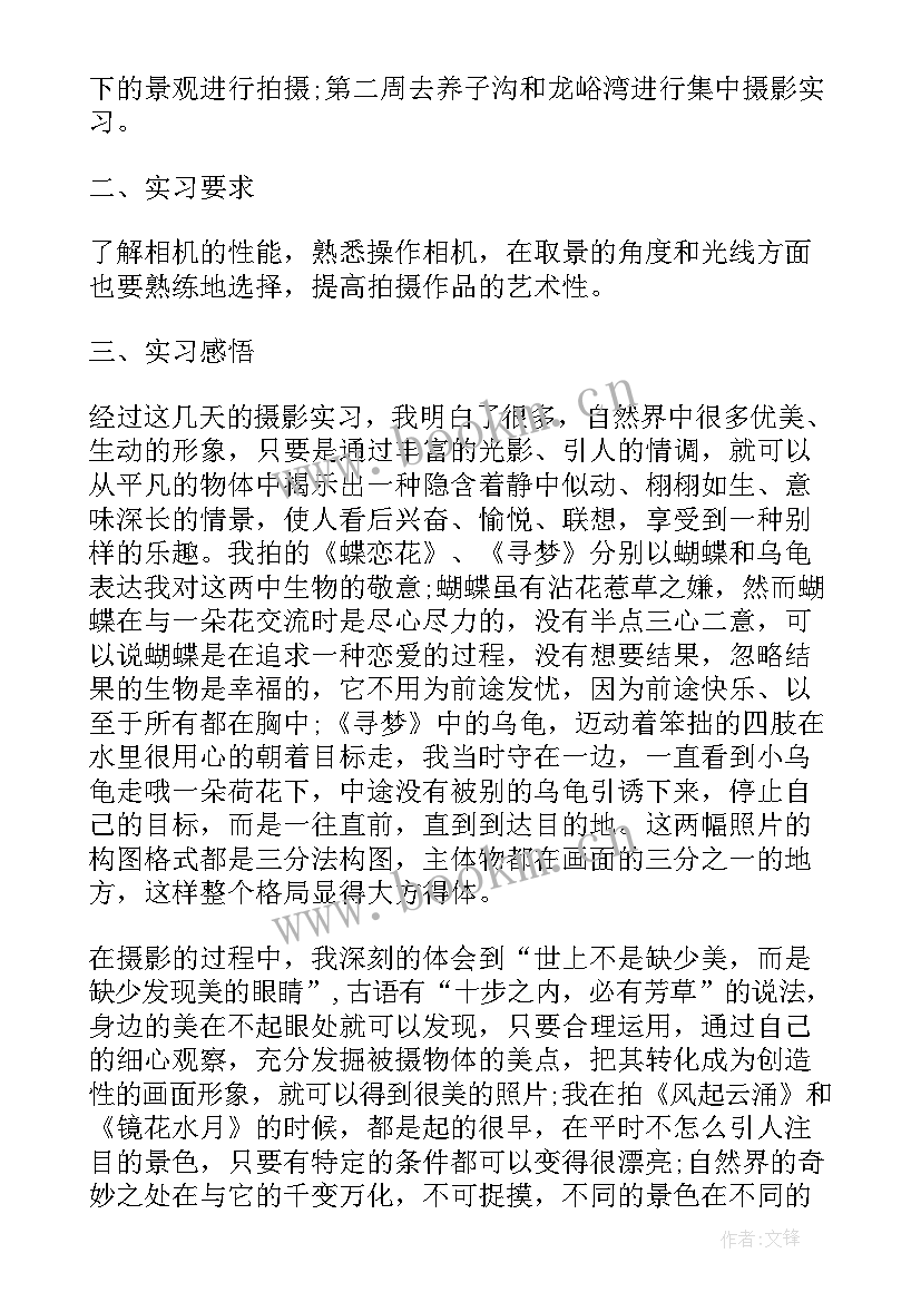 2023年摄影年终工作总结 空间摄影工作总结(模板8篇)