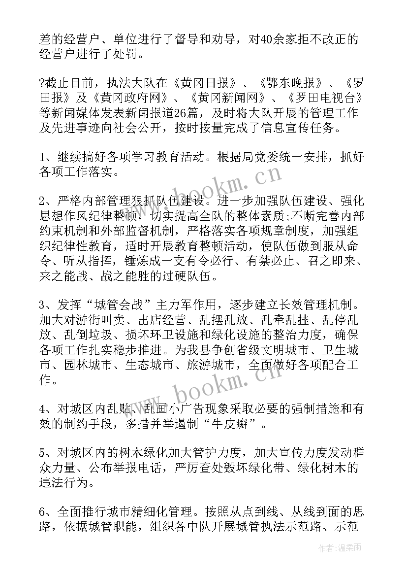 最新文化市场综合执法大队工作总结(大全6篇)