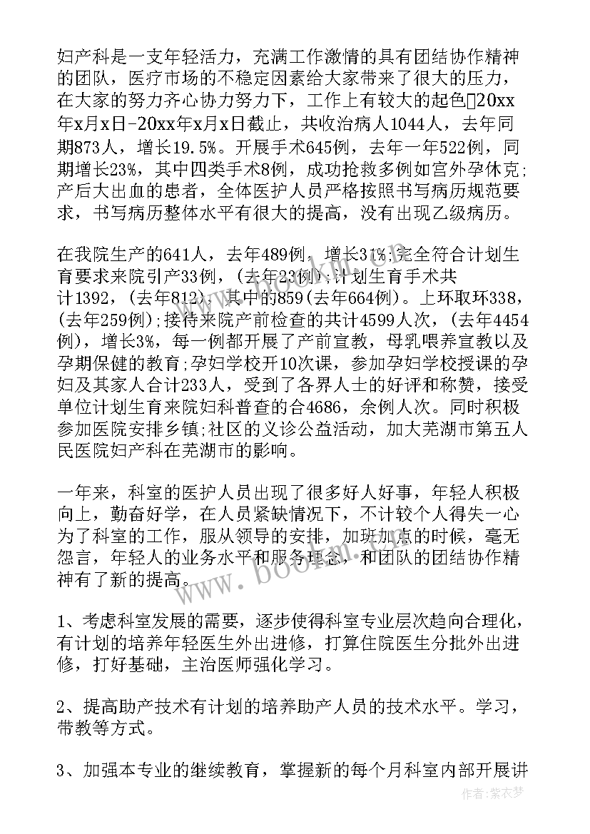 2023年产科护士工作总结(优秀5篇)