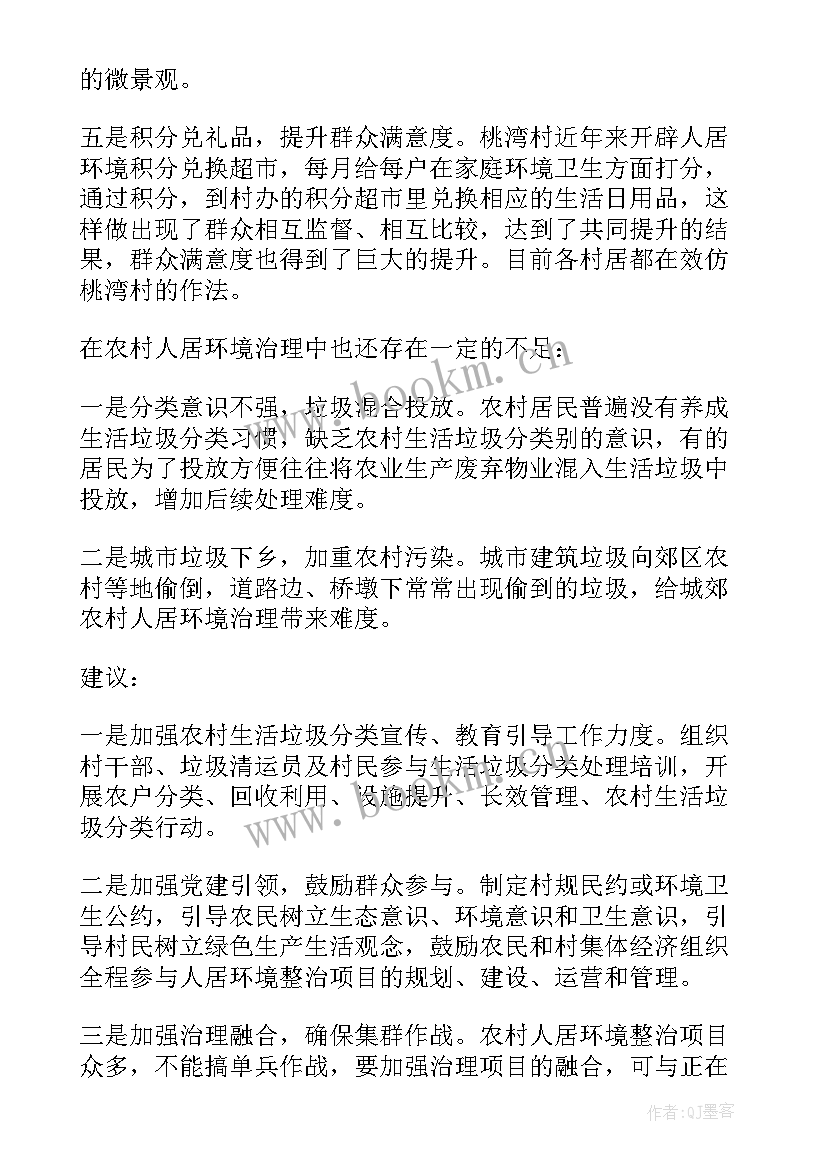 市容环境整治工作总结 村环境整治工作总结(优质10篇)