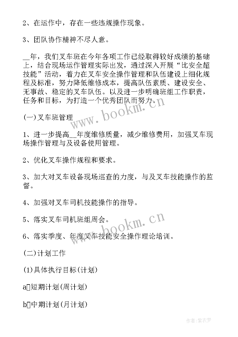 最新车工是几类职业类别 叉车工作总结(精选6篇)