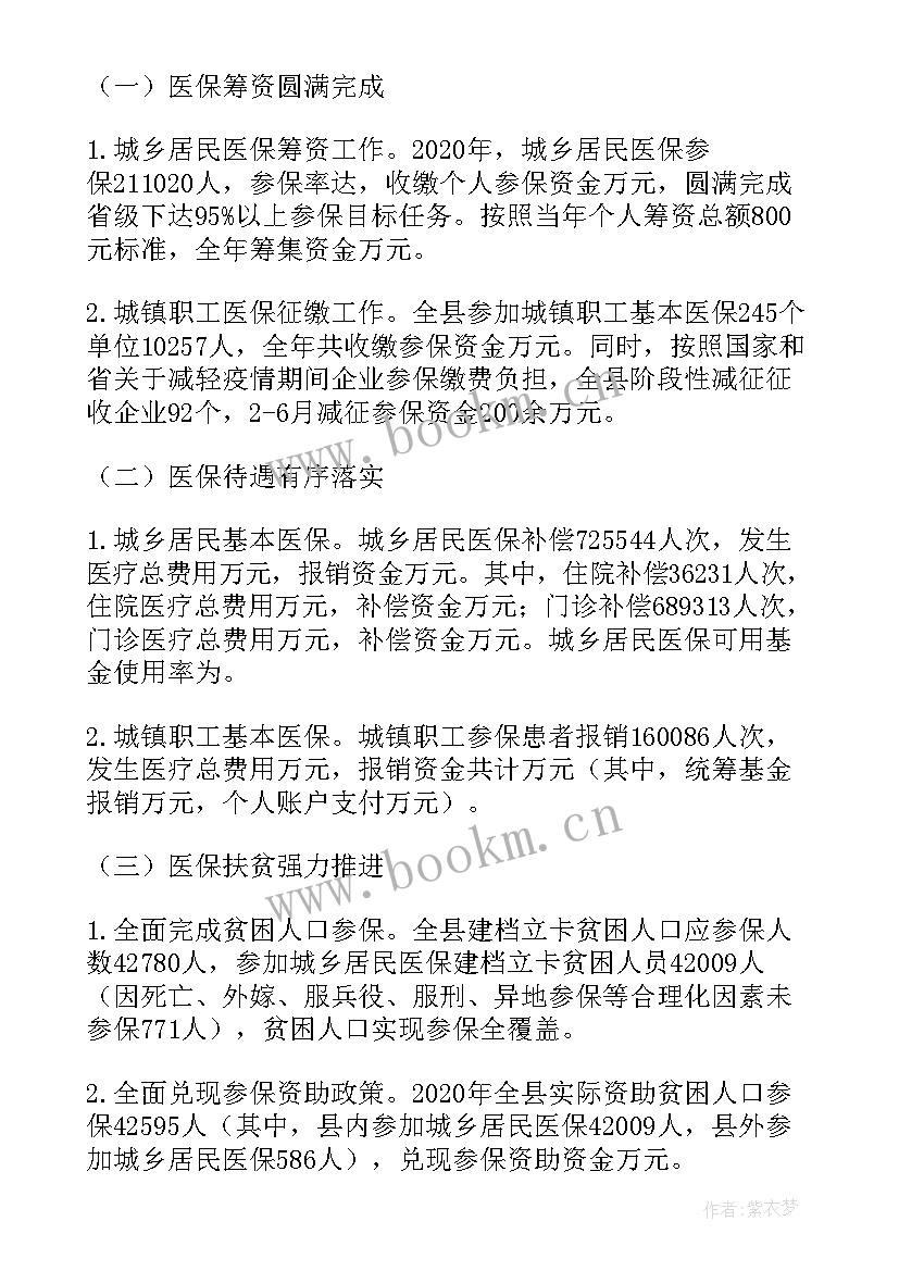 医保局工作总结 国家安全局工作总结(汇总6篇)