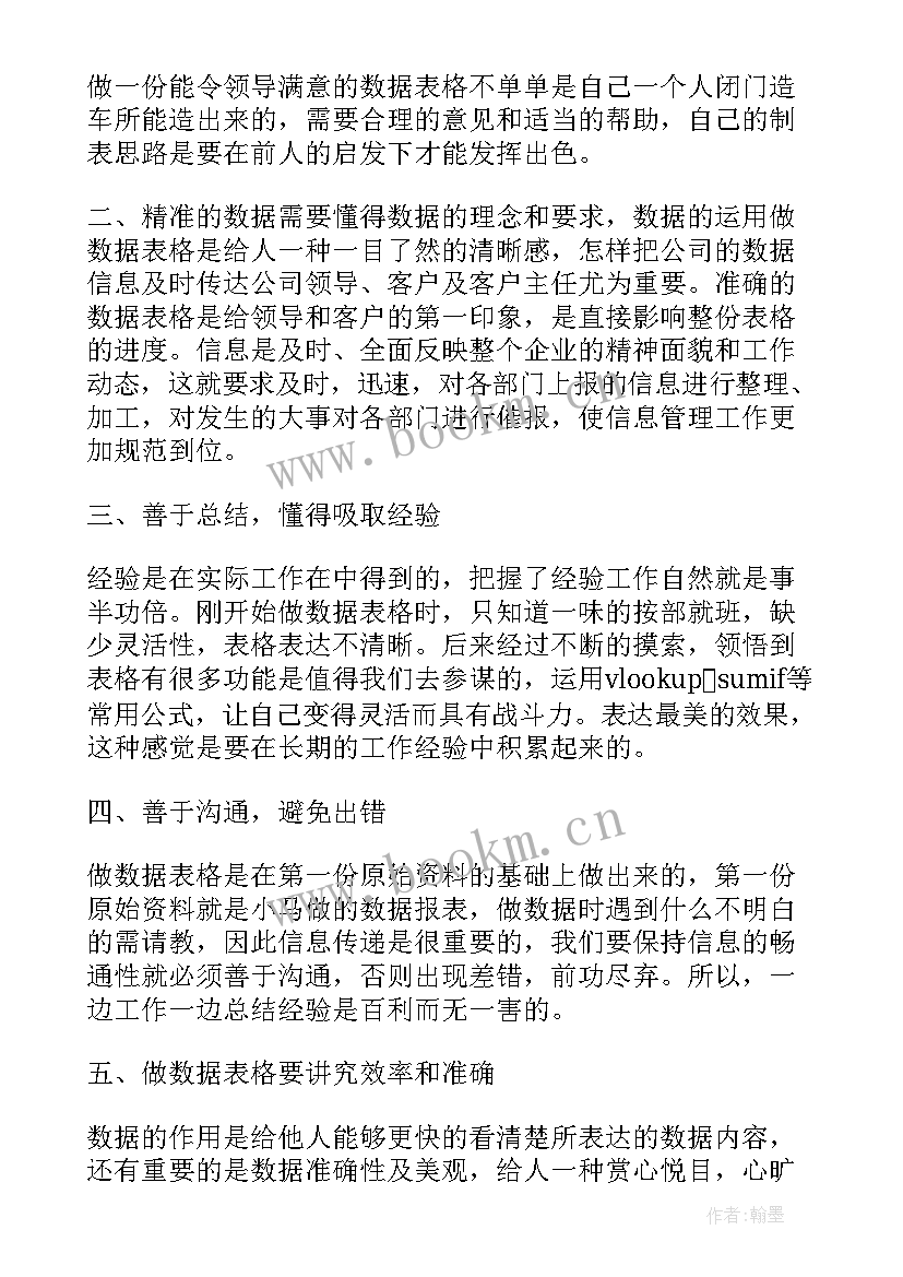  数据分析工作总结(模板6篇)