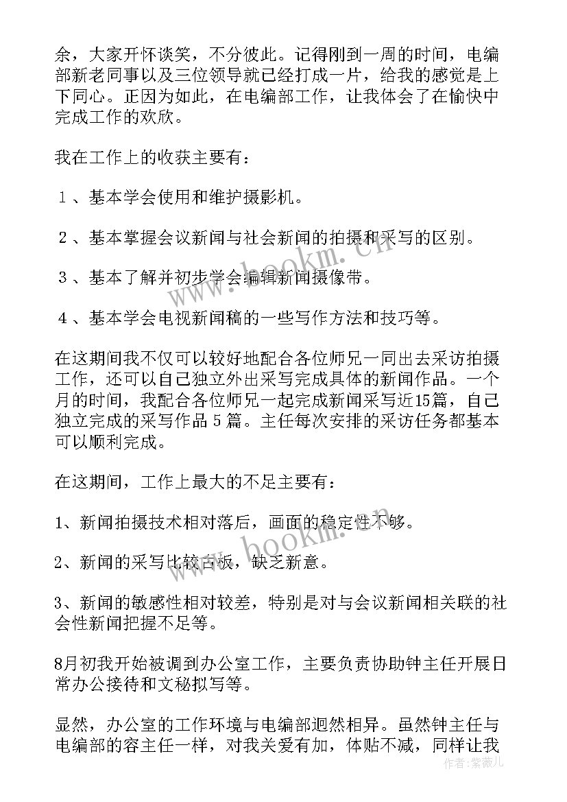 医生试用期转正工作总结 转正工作总结(精选7篇)