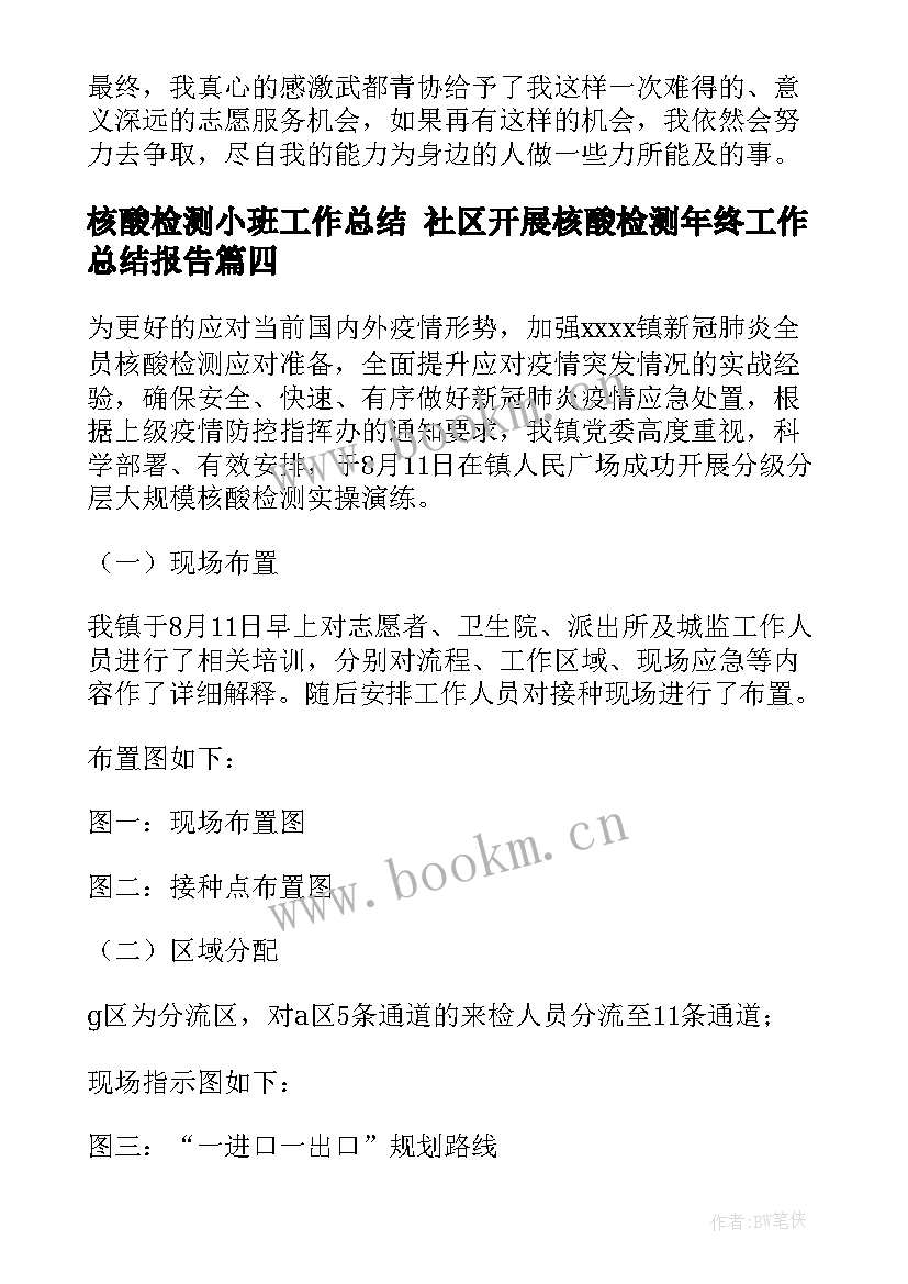 核酸检测小班工作总结 社区开展核酸检测年终工作总结报告(优秀5篇)