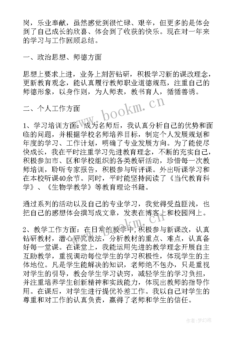 名师教学的工作总结报告 实践教学的工作总结(大全9篇)