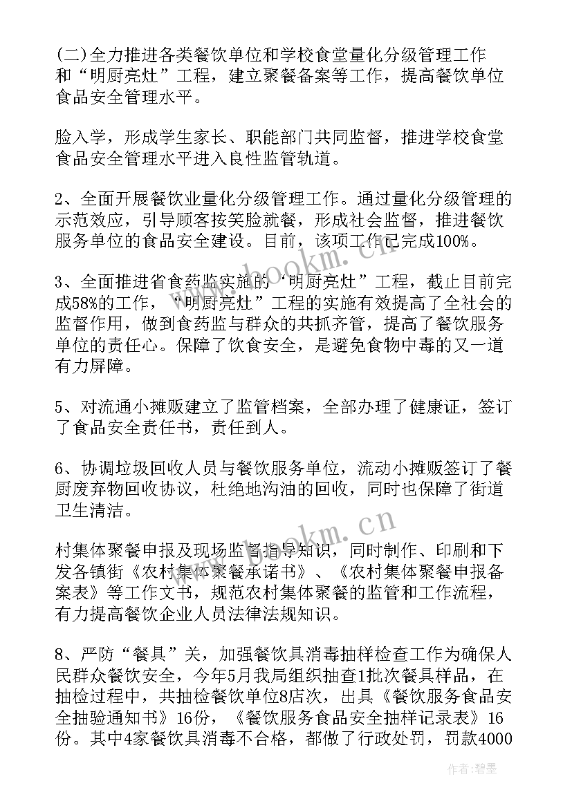 2023年食品药品监督检查上半年总结 检查工作总结(优秀8篇)