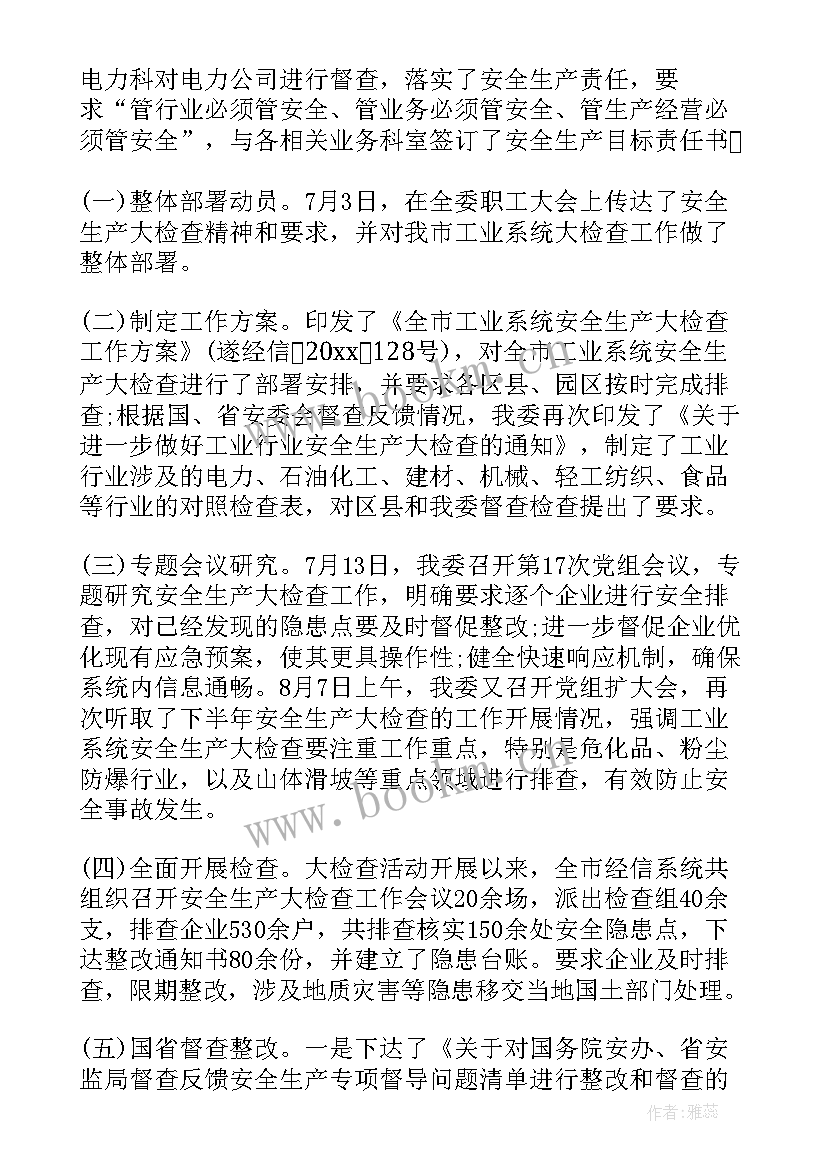 2023年林业工作总结 安全生产大检查工作总结(模板8篇)