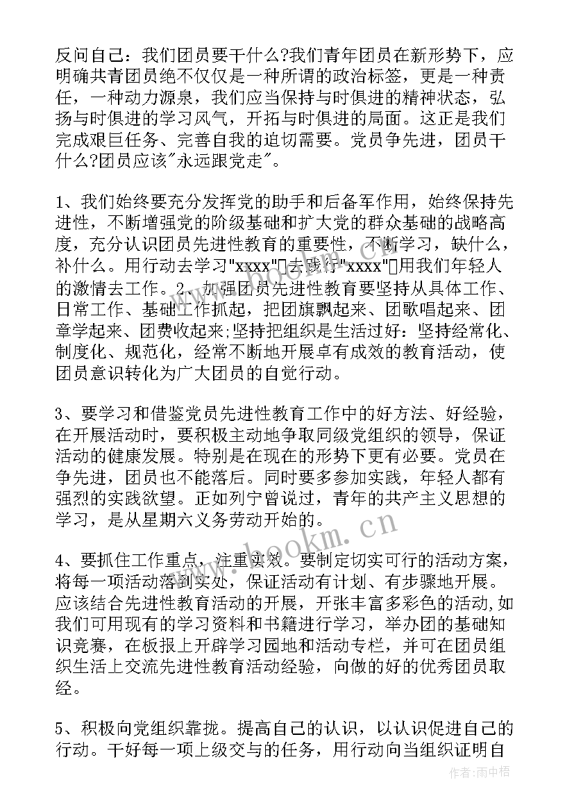 团员思想汇报 共青团员思想汇报(通用5篇)