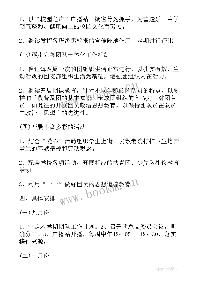 2023年银行团委工作计划(优质5篇)