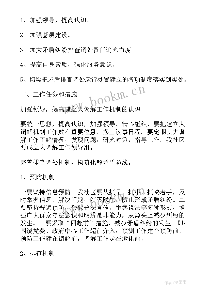 2023年村级矛盾纠纷化解计划 矛盾纠纷调解协议书(优质7篇)