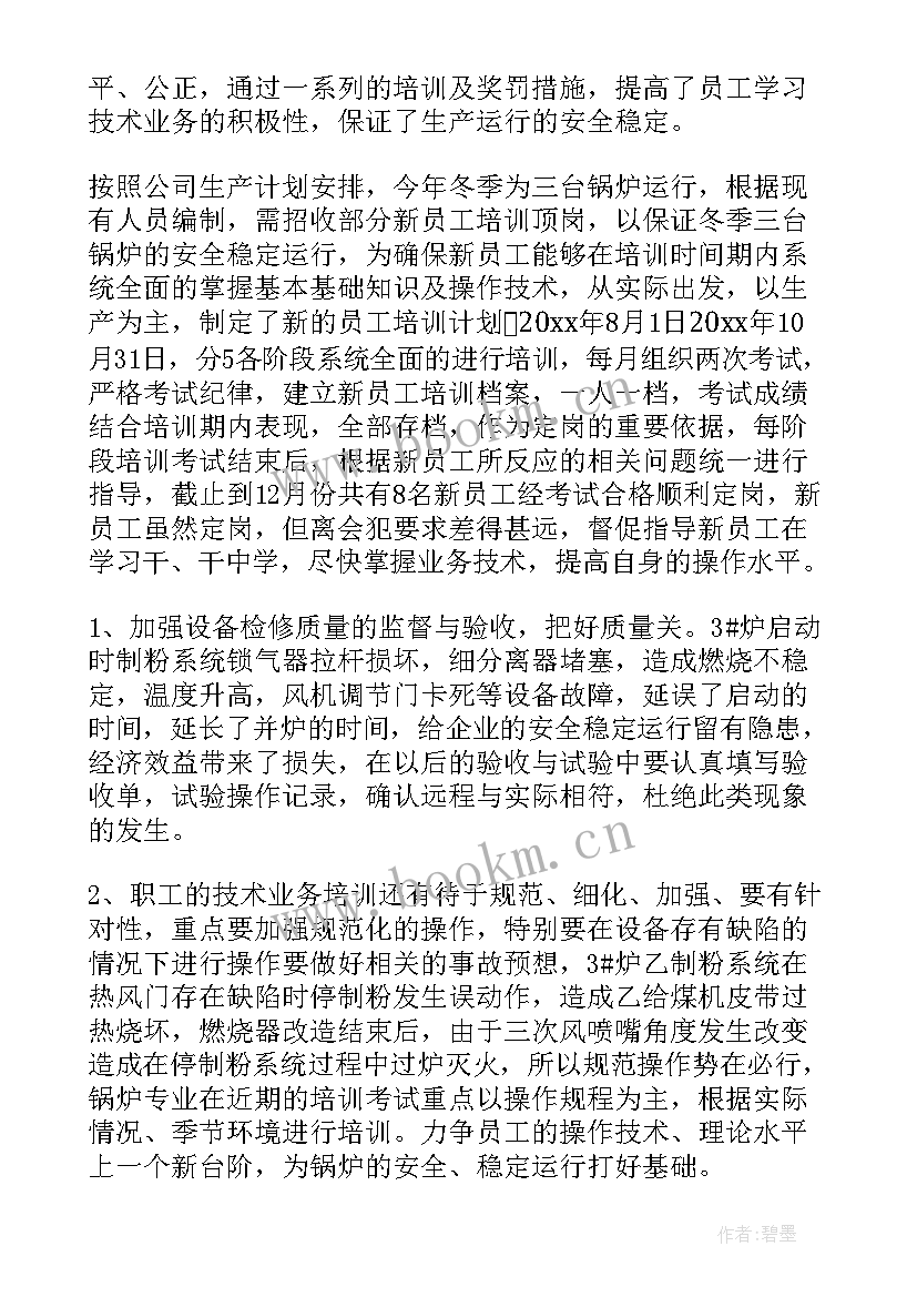 最新锅炉排查工作总结(精选7篇)