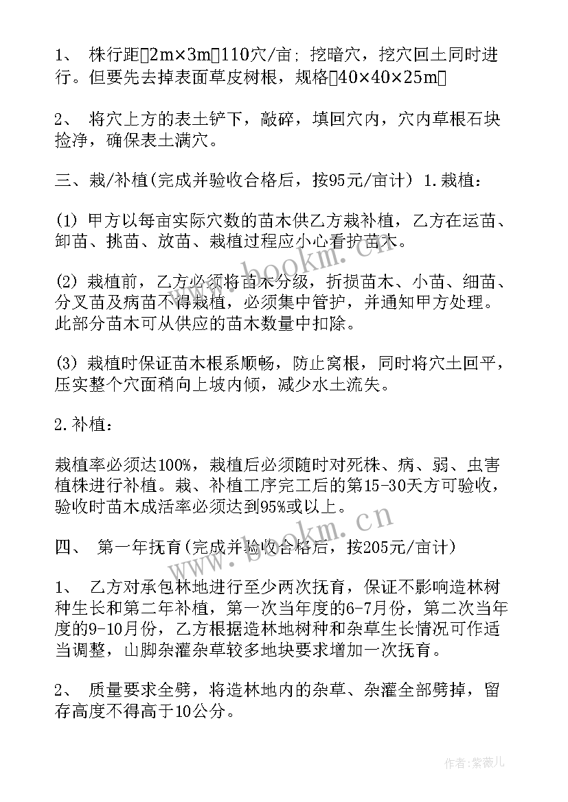 最新承包合同版免费 林场承包合同(实用10篇)