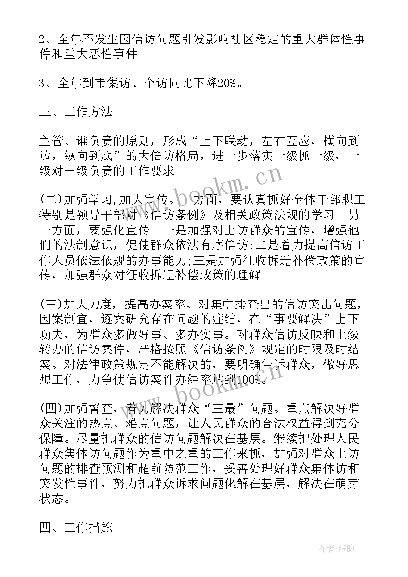 最新信访局信访督查专员 督察工作计划(汇总5篇)