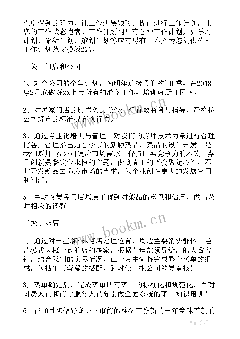 2023年新入公司的总结与计划(模板7篇)