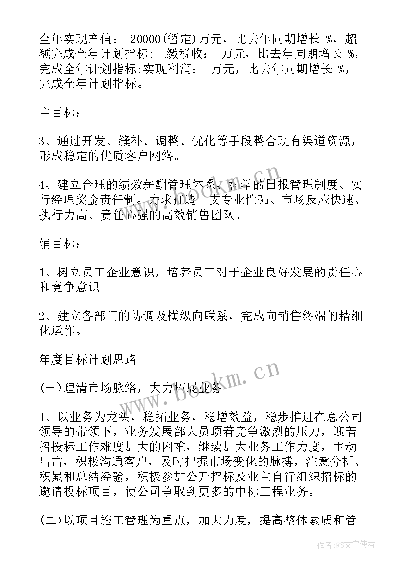 最新建筑年度工作总结及下一年工作计划(模板10篇)