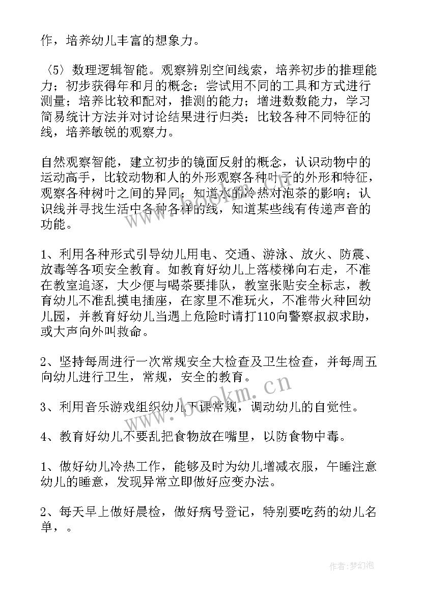 2023年小新星老师工作计划(通用5篇)